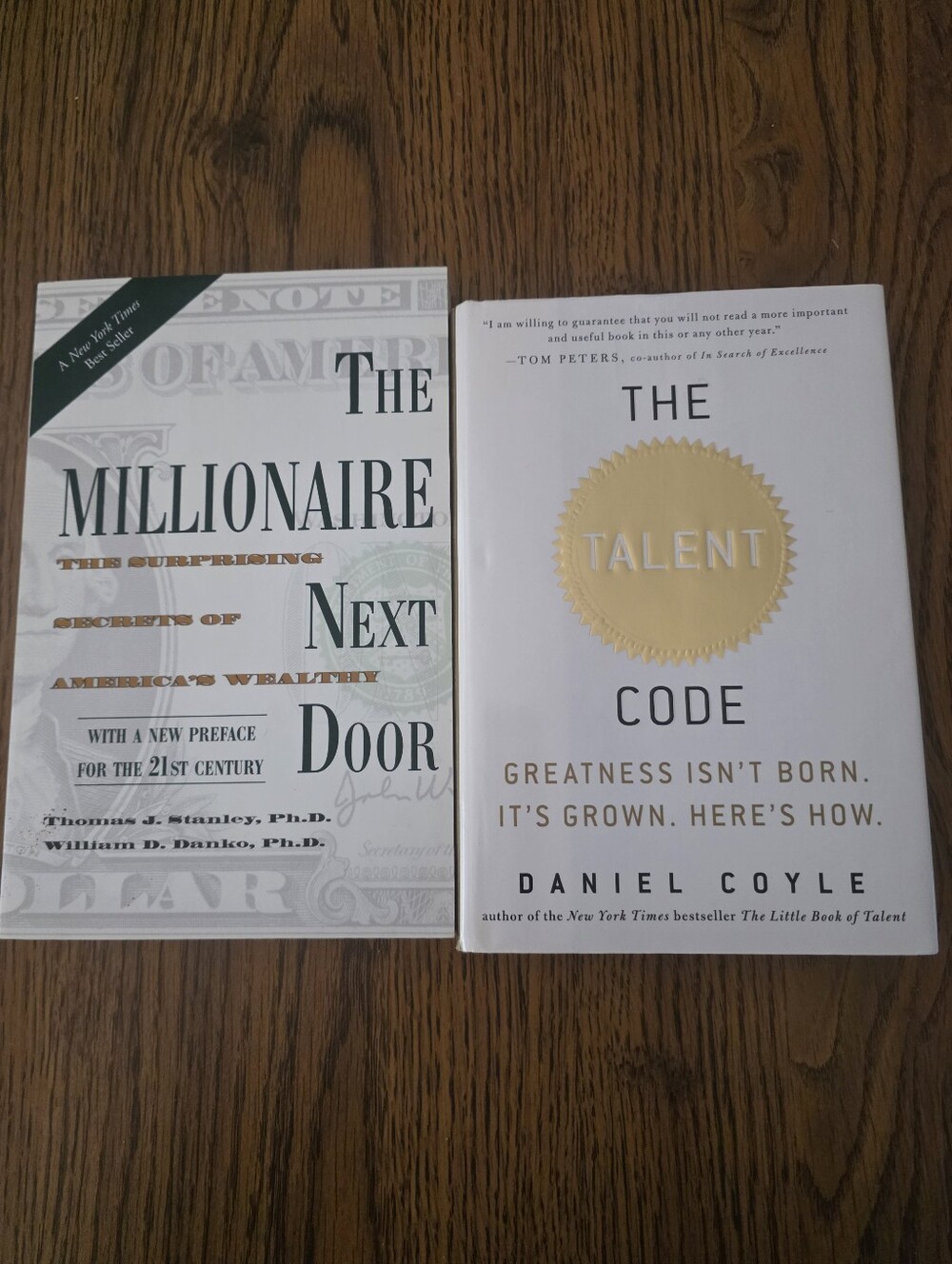 The Millionaire Next Door & The Talent Code - 2 Book Bundle